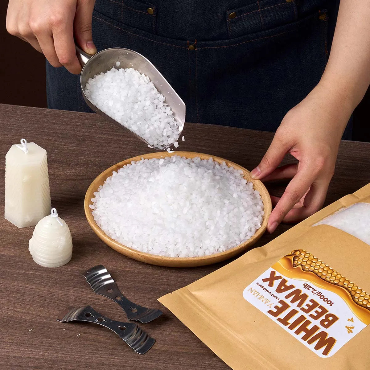 1000g Yellow / White Beeswax