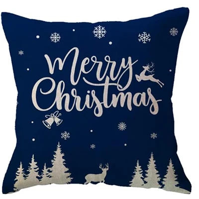 Winter Holiday Decoration Pillow Cover