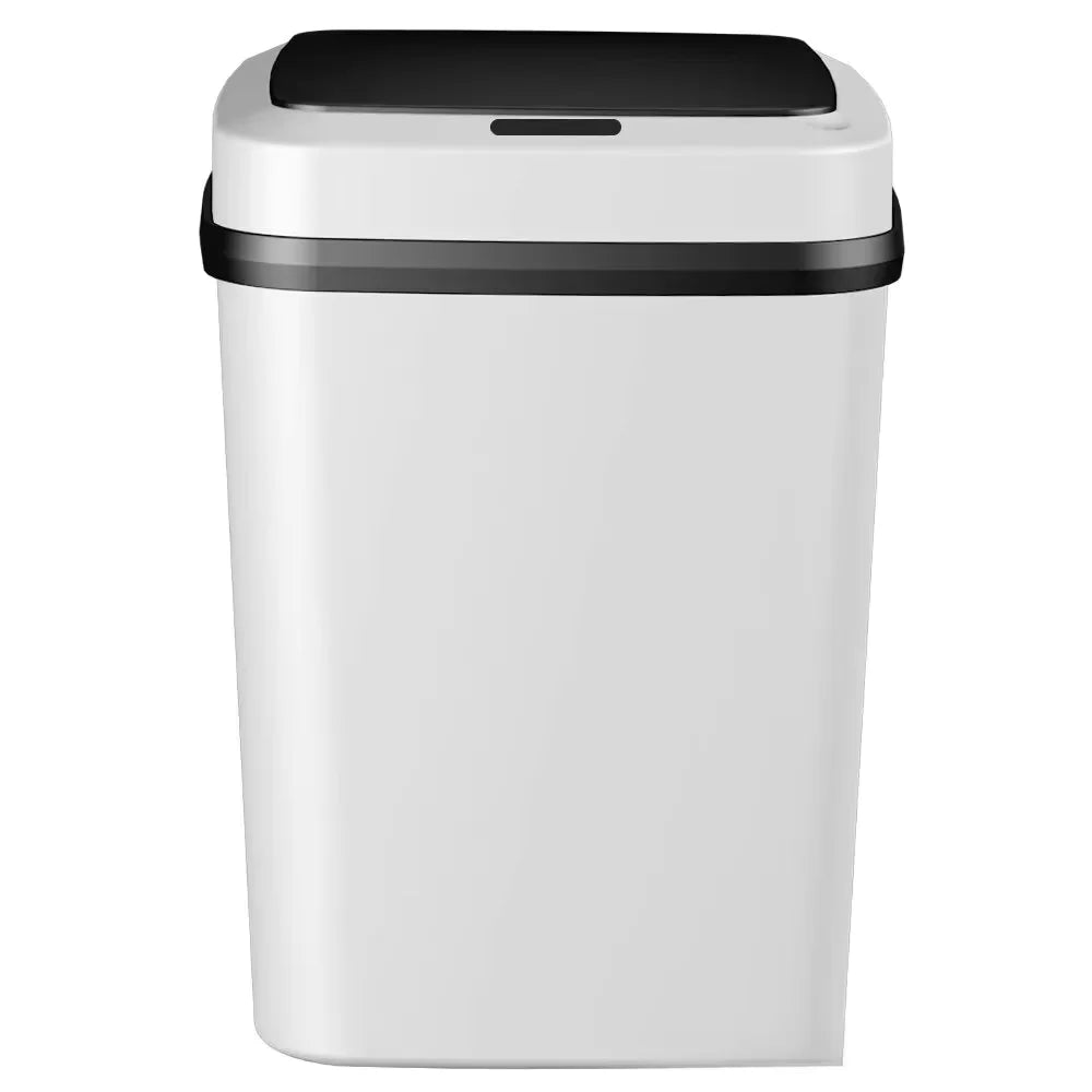2025 13L Smart Hands-Free Use Touchless Bathroom Trash Can Motion Sensor Waste Bin for Office Bedroom Living Room Toilet Kitchen