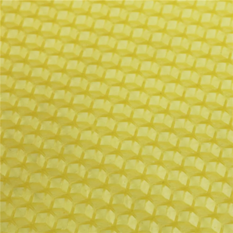 ABJN-Beeswax Sheets Natural Beeswax Sheets Beeswax Honeycomb Sheets Wax For Beekeeping Equipment (13.3 X 9Cm) 20PCS