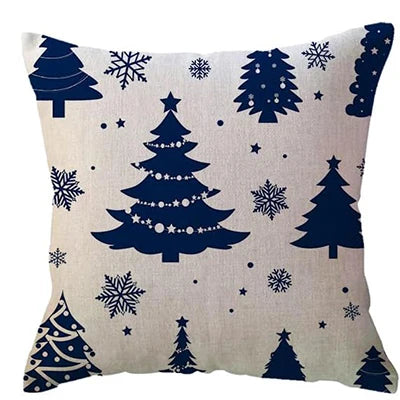 Winter Holiday Decoration Pillow Cover