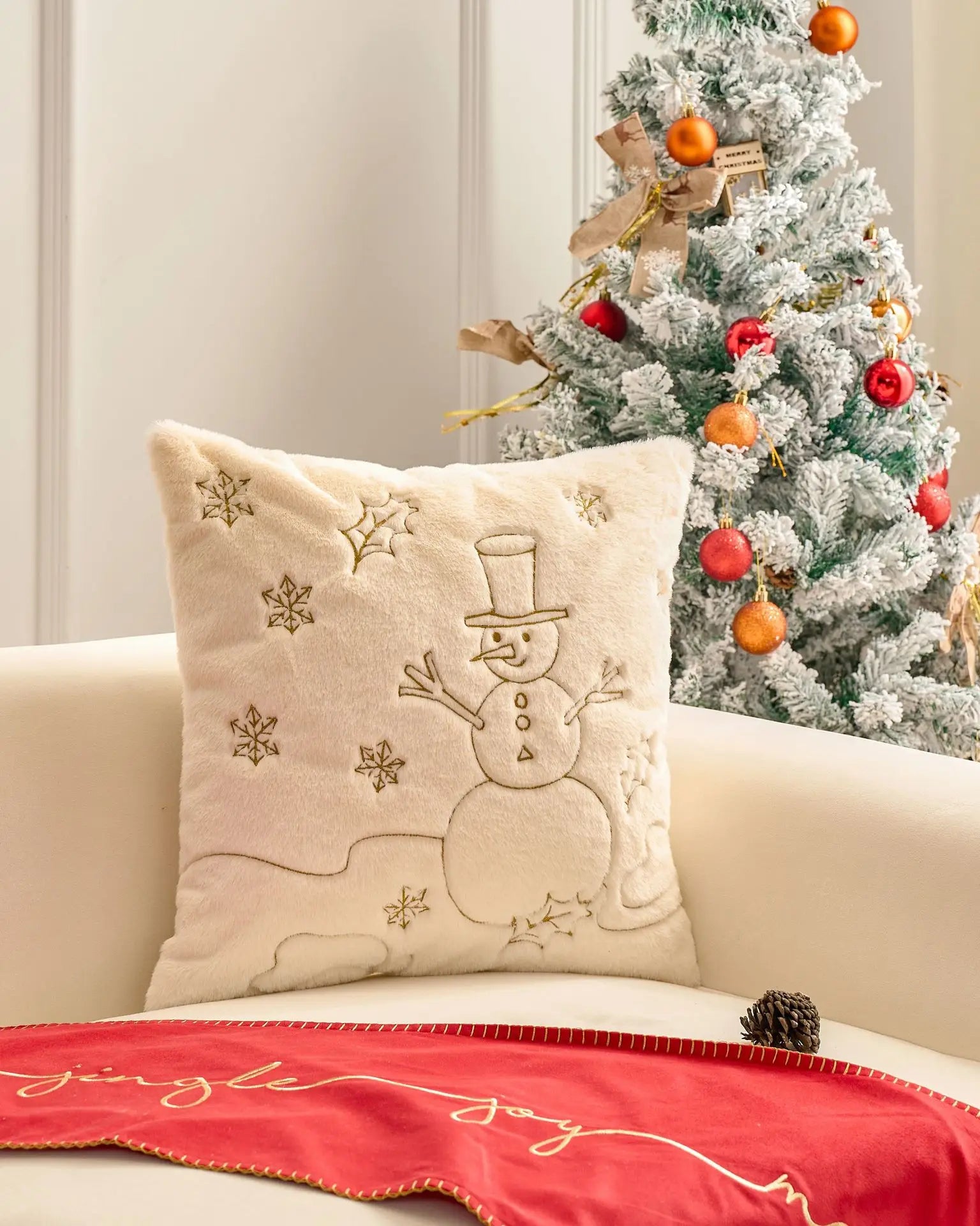 Christmas Pillow Cover 45x45cm,