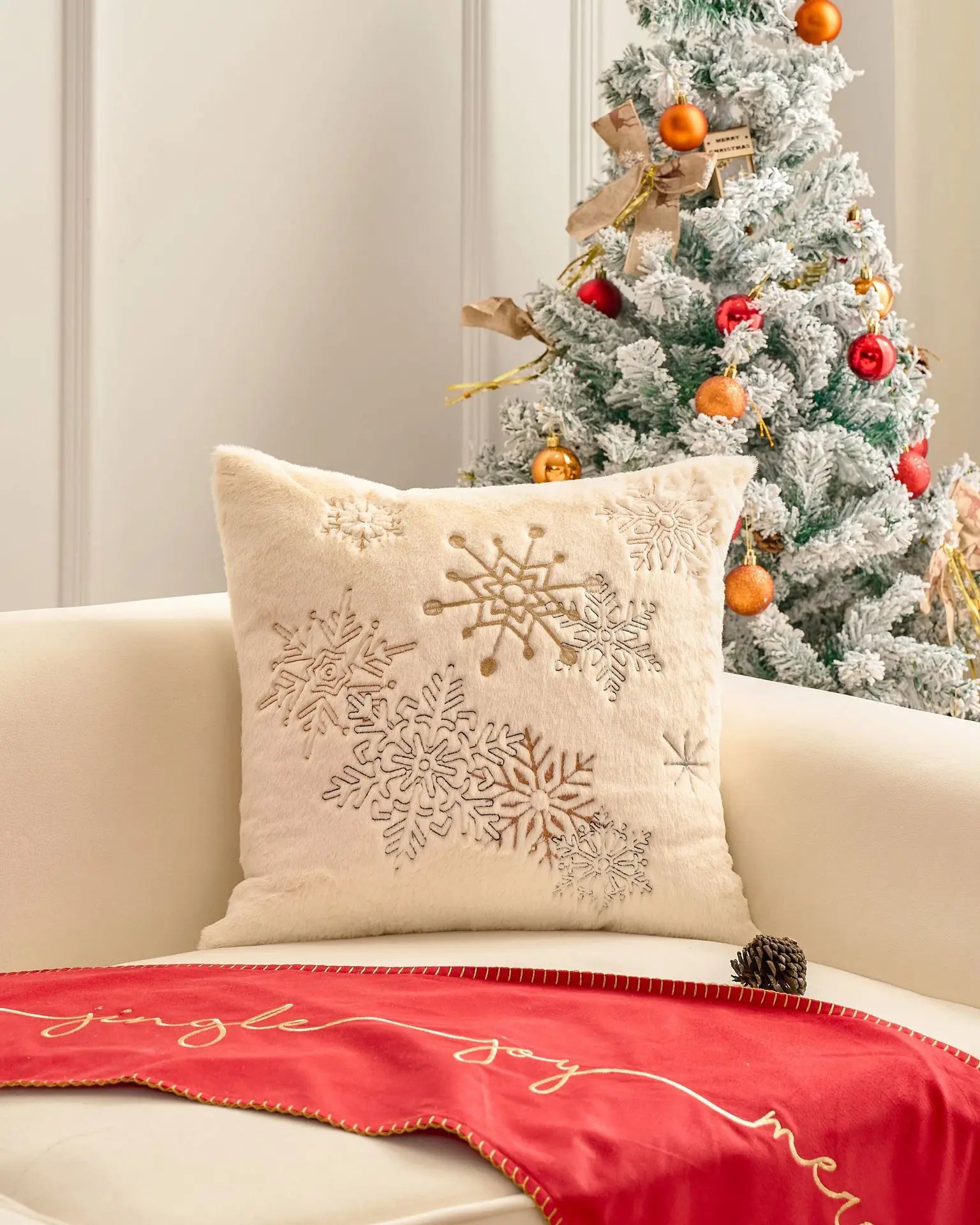Christmas Pillow Cover 45x45cm,