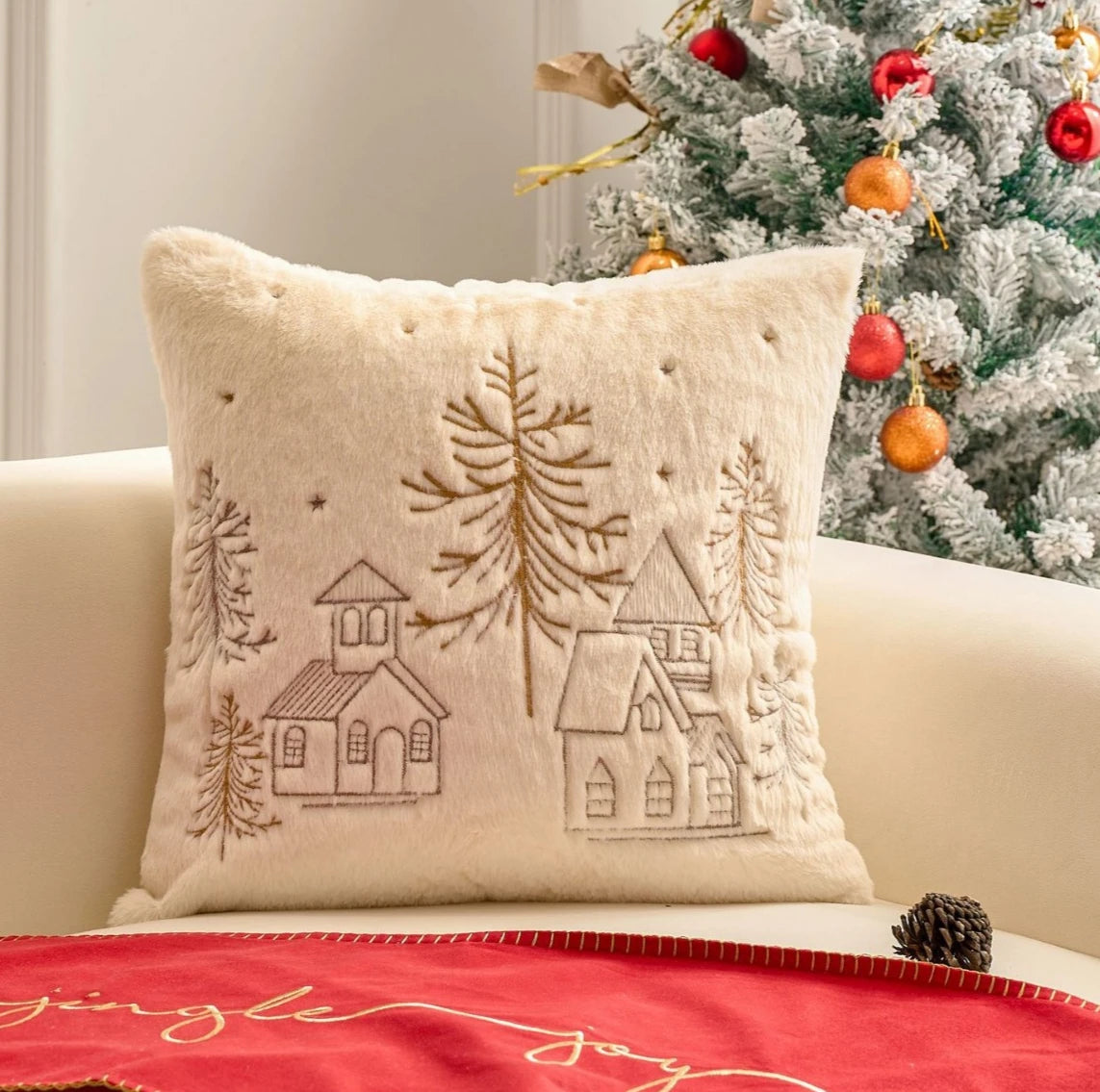 Christmas Pillow Cover 45x45cm,