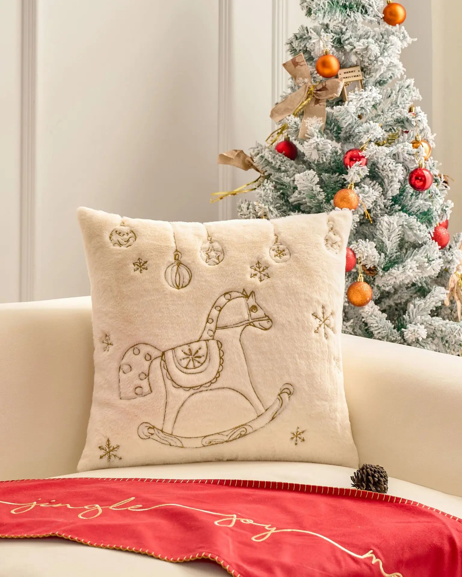 Christmas Pillow Cover 45x45cm,